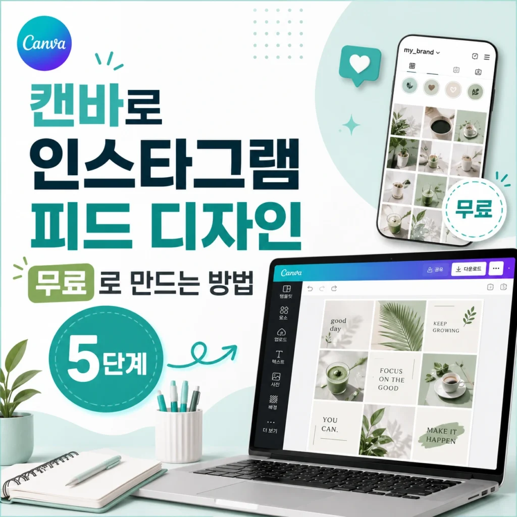 캔바로 인스타그램 피드 디자인